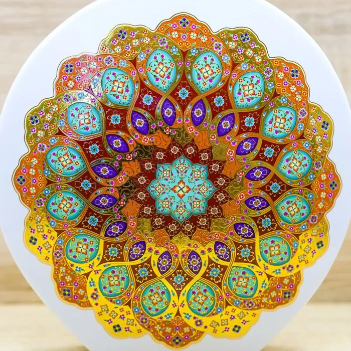 Vaso Tondo “Stelle di Persia” Cuore Matto Fornitura - immagine 2