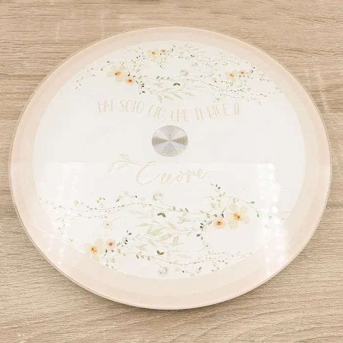 Vassoio Girevole Rosa Claraluna Saldi - immagine 2