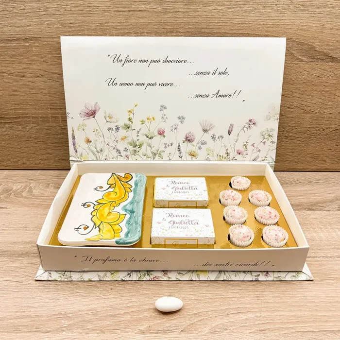 Vassoio Onda con Saponi Marla Collection