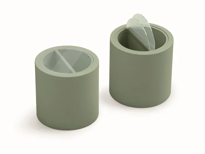 Veca S.p.a. Tavolo Blok Party Cilindrico D 55 Cm Giada