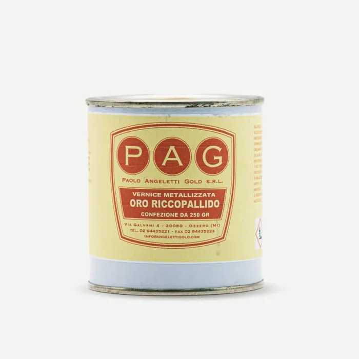 Vernice metallizzato oro riccopallido 250 gr