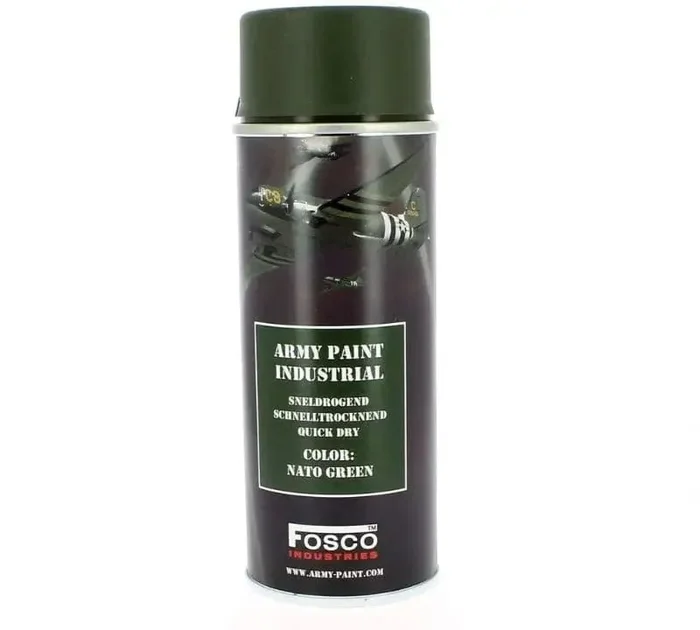 Vernice Spray Fosco da 400ml Nato Green