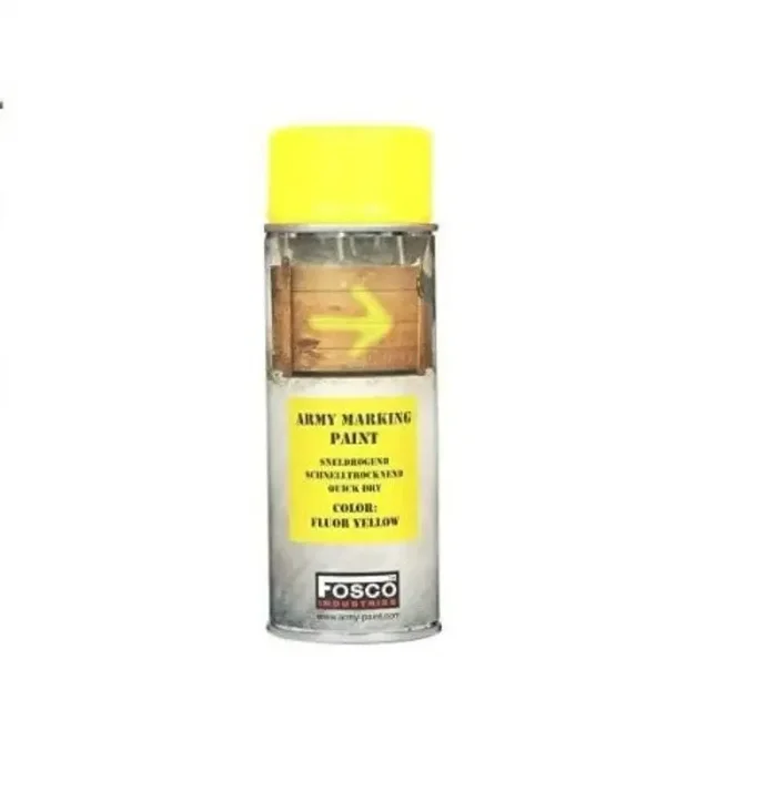 Vernice Spray Fosco Fluorescente da 400ml YELLOW