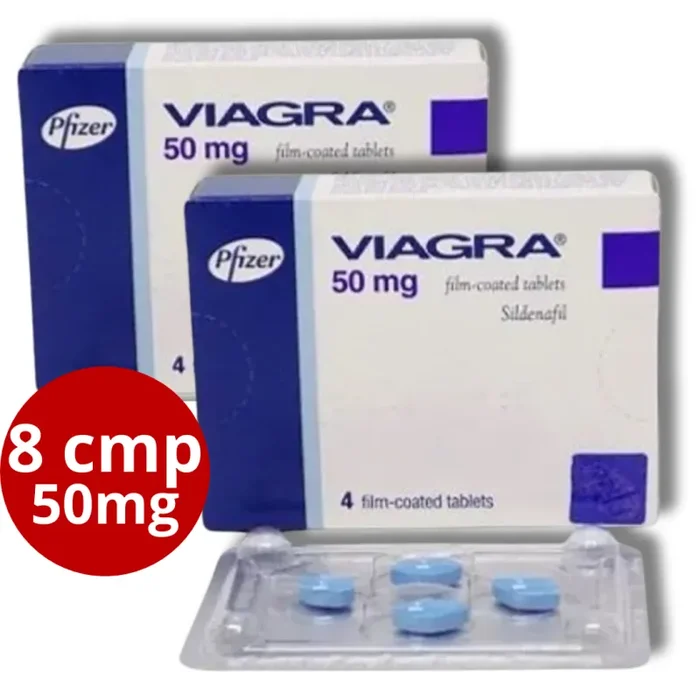 VIAGRA ORIGINALE 50 mg – 2 CONFEZIONI 8 compresse | SENZA RICETTA MEDICA Online
