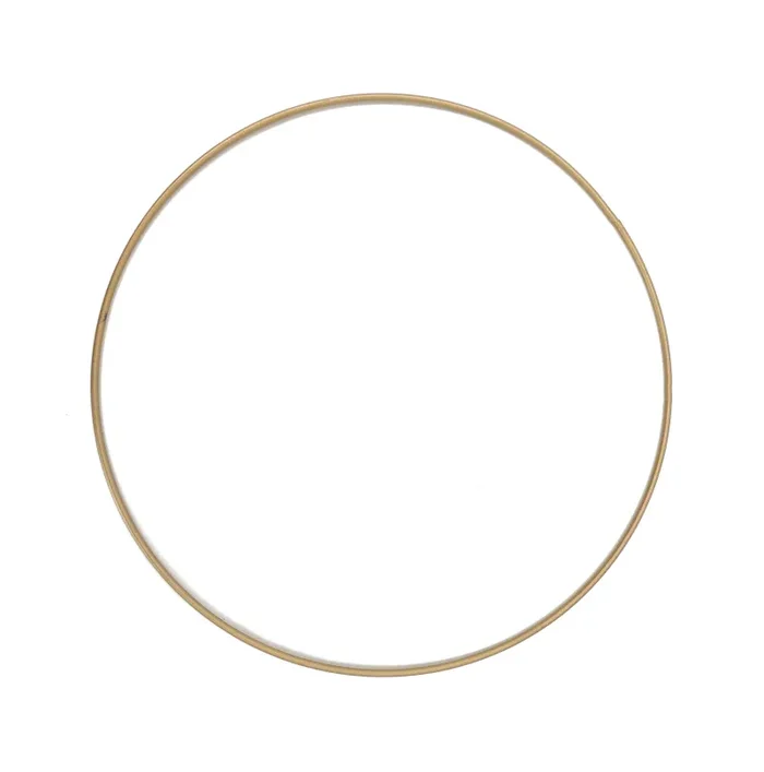Vimin Box Anello Metallo D 30 Cm Oro