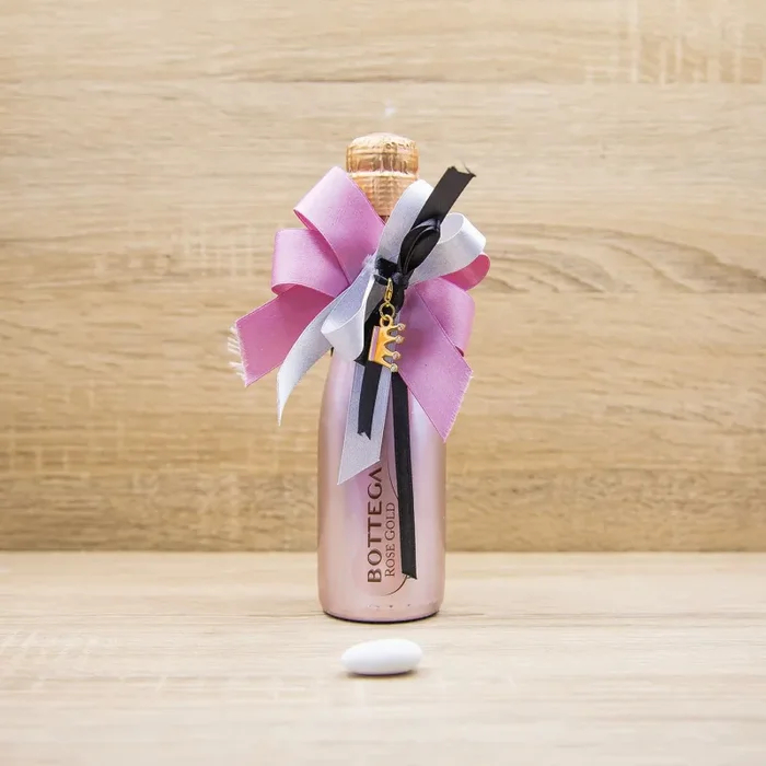 Vino Spumante Rosé Brut con Ciondolo Corona Bottega Sconti
