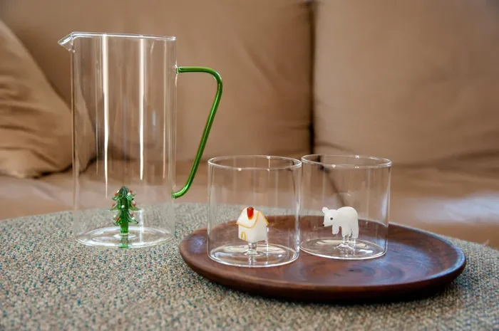 WD LifeStyle Bicchiere in Vetro Borosilocato Figure Natalizie Ass. 250 Ml 1 Pz - immagine 3