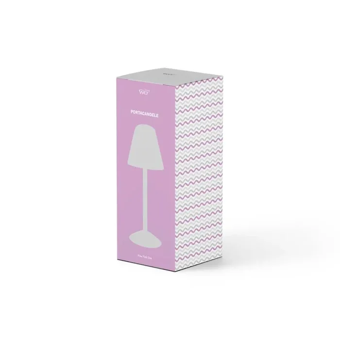 WD LifeStyle Portacandela Tealight Vetro Borosilicato H 22 Cm Trasparente - immagine 3