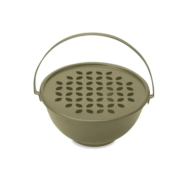 WD LifeStyle Portazampirone da Tavola e da Terra con Asta Magnetica Verde Oliva