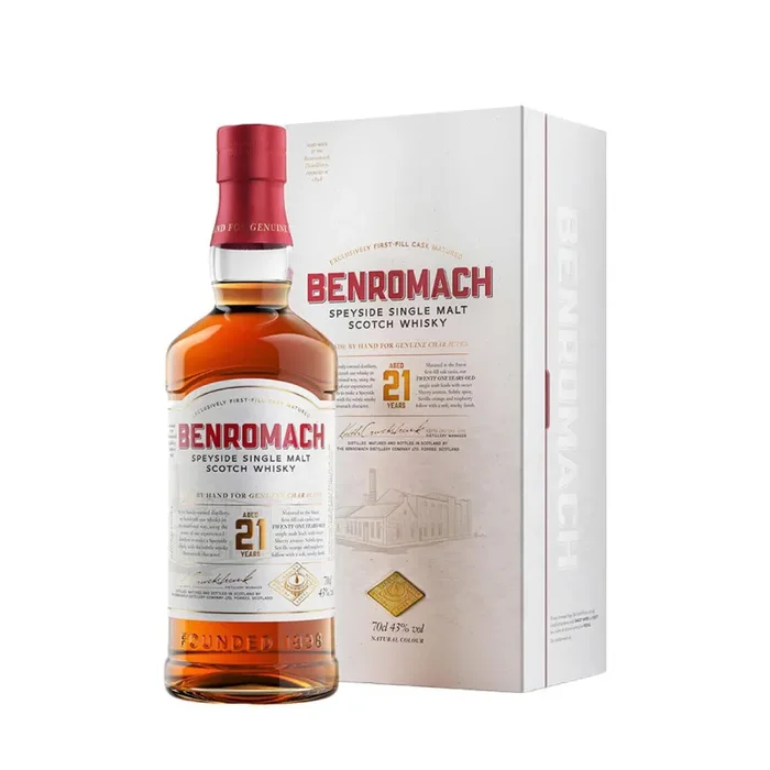 Whisky Benromach 21 Years Old