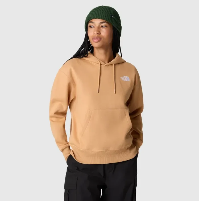 Woman’s Essential Hoodie Almond Butter – The North Face Online ora