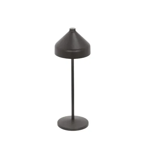 Zafferano Amelie Lampada da Tavolo D 120 Mm H 340 Mm Nero Opaco
