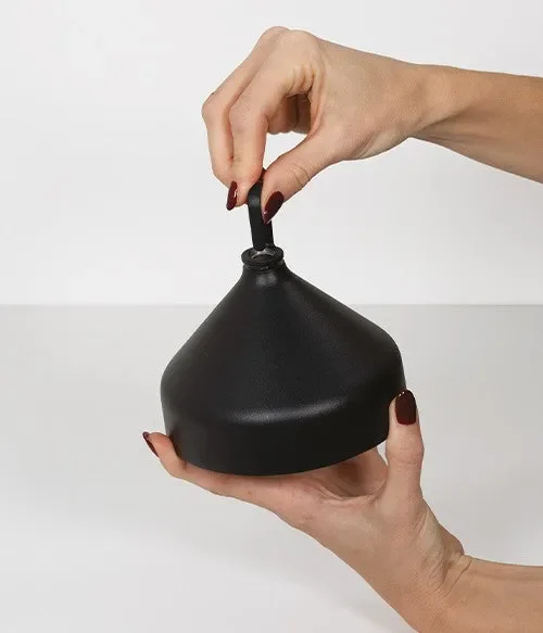 Zafferano Amelie Lampada da Tavolo D 120 Mm H 340 Mm Nero Opaco - immagine 3