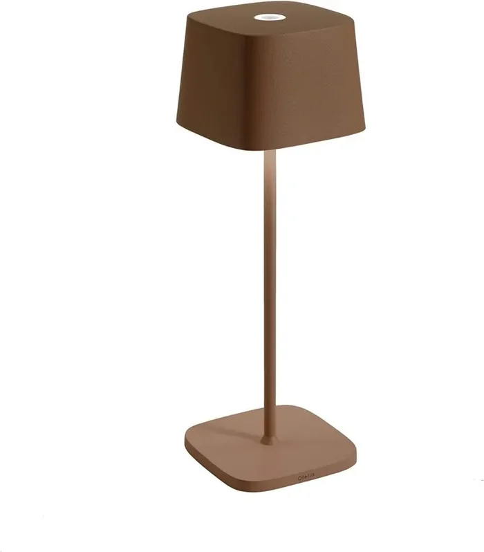 Zafferano Ofelia Pro Corten – Lampada da Tavolo a Led H29cm
