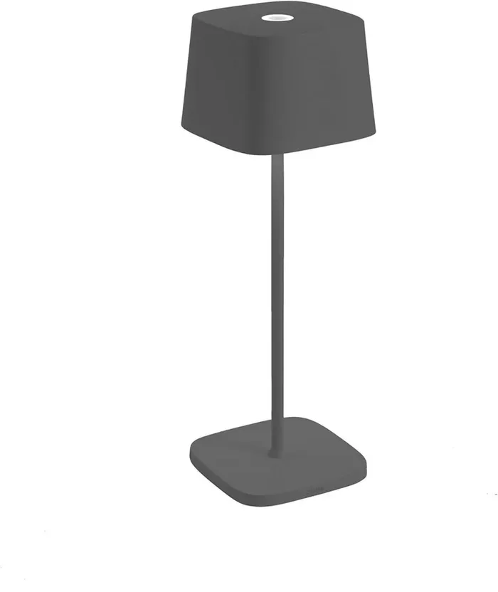 Zafferano Ofelia Pro Grigio Scuro – Lampada da Tavolo a Led H29cm