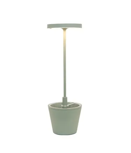 Zafferano Poldina Reverso Salvia – Lampada da Tavolo a Led H35cm