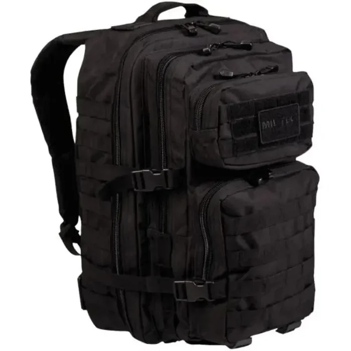 Zaino tattico US Assault Pack MIL-TEC Black 20L