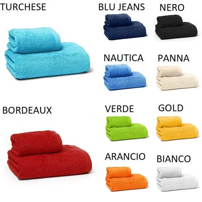zambetti asciugamano art SOPHIE colore a scelta misura unica