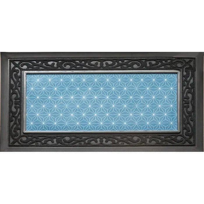 Zerbino in poliestere stampato e gomma